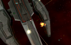  Cardboard 3D VR Space FPS game: Take a screenshot